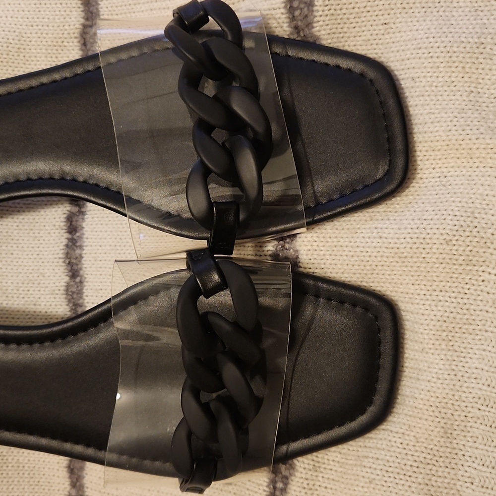 MIXIT SZ 11 Black Sandal - Picture 2 of 5